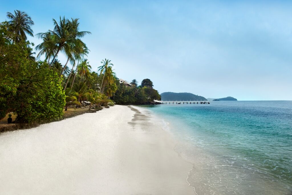 Beach at Cape Panwa Hotel, Phuket