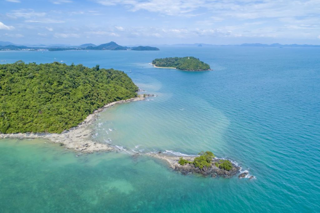 An unique view of beautiful Cape Panwa