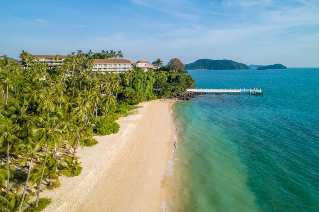 Cape Panwa Hotel offers idyllic white sands and turquoise waters